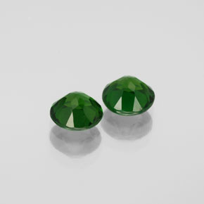 Achetez naturel ct vert diopside de chrome gems, coupe roude, en provenance russie chez gemselect. en stock, livraison internationale!