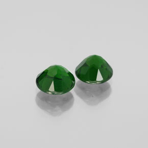 Achetez naturel ct vert diopside de chrome gems, coupe roude, en provenance russie chez gemselect. en stock, livraison internationale!