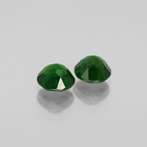 Achetez naturel ct vert diopside de chrome gems, coupe roude, en provenance russie chez gemselect. en stock, livraison internationale!