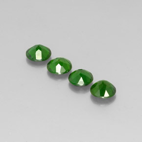 Achetez naturel ct vert diopside de chrome gems, coupe roude, en provenance russie chez gemselect. en stock, livraison internationale!