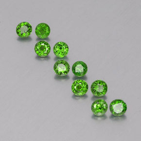 Achetez naturel ct vert diopside de chrome gems, coupe roude, en provenance russie chez gemselect. en stock, livraison internationale!
