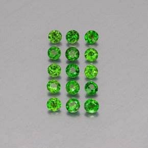 Achetez naturel ct vert diopside de chrome gems, coupe roude, en provenance russie chez gemselect. en stock, livraison internationale!