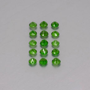Achetez naturel ct vert diopside de chrome gems, coupe roude, en provenance russie chez gemselect. en stock, livraison internationale!