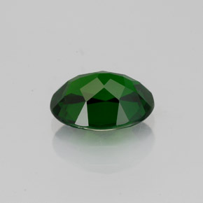 Diopside Chrome Vert naturelle Coupe ovale, 1.30 ct, VVS