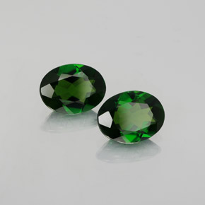 Achetez naturel ct vert diopside de chrome gems, coupe ovale, en provenance russie chez gemselect. en stock, livraison internationale!