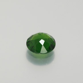 Diopside de chrome vert naturelle coupe roude, 0,75 ct, VS-SI