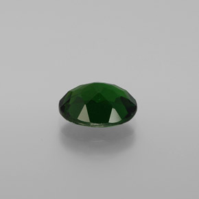 Diopside de chrome vert naturelle coupe ovale, 2,03 ct, VVS