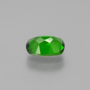 Diopside Chrome Vert naturelle Coupe coussin, 0.87 ct, VVS-VS