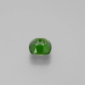 Diopside de chrome vert naturelle coupe coussin, 1,06 ct, VS