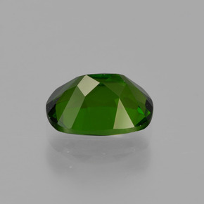 Diopside Chrome Vert naturelle Coupe coussin, 1.00 ct, VS