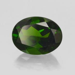 Diopside Chrome Vert naturelle Coupe ovale, 1.99 ct, VS
