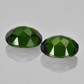 Achetez naturel ct vert diopside de chrome gems, coupe ovale, en provenance russie chez gemselect. en stock, livraison internationale!