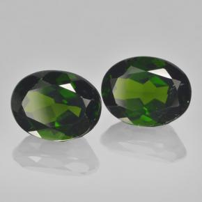 Achetez naturel 4,37ct vert diopside de chrome gems, coupe ovale, en provenance russie chez gemselect. en stock, livraison internationale!