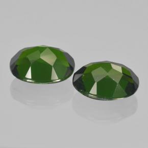 Achetez naturel 4,37ct vert diopside de chrome gems, coupe ovale, en provenance russie chez gemselect. en stock, livraison internationale!