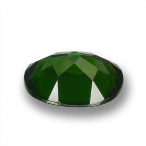 Diopside de chrome vert naturelle coupe ovale, 2,03 ct, VS