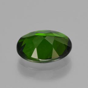 Diopside Chrome Vert naturelle Coupe ovale, 1.12 ct, VS