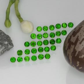 Achetez naturel 2,15ct vert diopside de chrome gems, coupe roude, en provenance russie chez gemselect. en stock, livraison internationale!