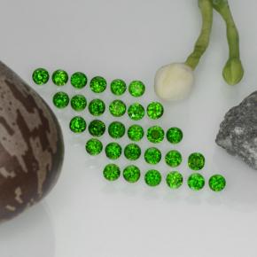 Achetez naturel 2,15ct vert diopside de chrome gems, coupe roude, en provenance russie chez gemselect. en stock, livraison internationale!