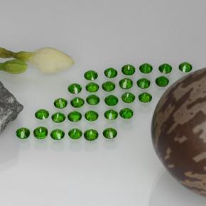 Achetez naturel 2,15ct vert diopside de chrome gems, coupe roude, en provenance russie chez gemselect. en stock, livraison internationale!