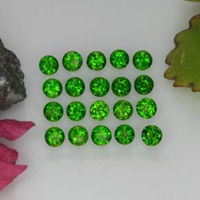 Achetez naturel 1,39ct vert diopside de chrome gems, coupe roude, en provenance russie chez gemselect. en stock, livraison internationale!