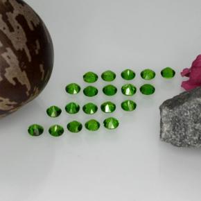 Achetez naturel 1,43ct vert diopside de chrome gems, coupe roude, en provenance russie chez gemselect. en stock, livraison internationale!