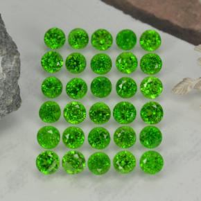 Achetez naturel 2,13ct vert diopside de chrome gems, coupe roude, en provenance russie chez gemselect. en stock, livraison internationale!