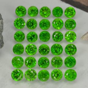 Achetez naturel 2,13ct vert diopside de chrome gems, coupe roude, en provenance russie chez gemselect. en stock, livraison internationale!