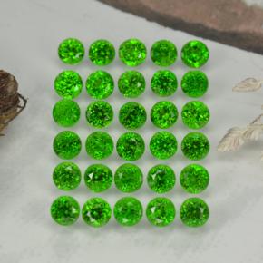 Achetez naturel 2,08ct vert diopside de chrome gems, coupe roude, en provenance russie chez gemselect. en stock, livraison internationale!