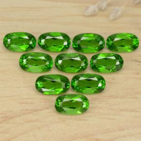 Achetez naturel 2,50ct vert diopside de chrome gems, coupe ovale, en provenance russie chez gemselect. en stock, livraison internationale!