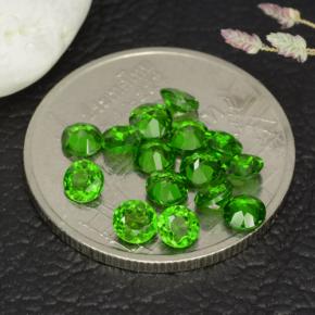 Achetez naturel 1,77ct vert diopside de chrome gems, coupe roude, en provenance russie chez gemselect. en stock, livraison internationale!
