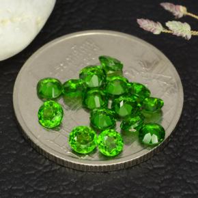 Achetez naturel 1,77ct vert diopside de chrome gems, coupe roude, en provenance russie chez gemselect. en stock, livraison internationale!