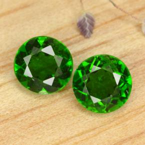 Achetez naturel 1,03ct vert diopside de chrome gems, coupe roude, en provenance russie chez gemselect. en stock, livraison internationale!