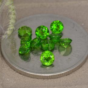 Achetez naturel 1,37ct vert diopside de chrome gems, coupe roude, en provenance russie chez gemselect. en stock, livraison internationale!