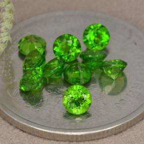 Achetez naturel 1,37ct vert diopside de chrome gems, coupe roude, en provenance russie chez gemselect. en stock, livraison internationale!