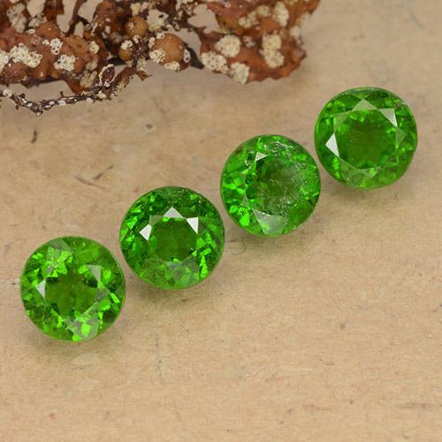 Achetez naturel 2,53ct vert diopside de chrome gems, coupe roude, en provenance russie chez gemselect. en stock, livraison internationale!