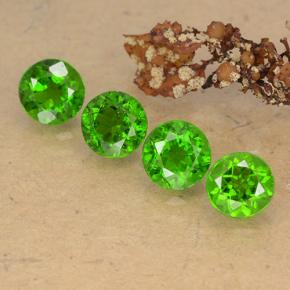 Achetez naturel 2,27ct vert diopside de chrome gems, coupe roude, en provenance russie chez gemselect. en stock, livraison internationale!