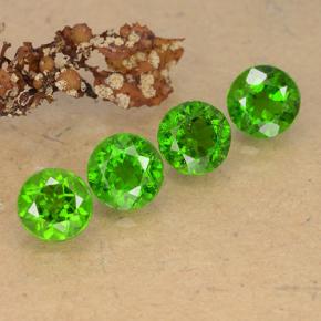 Achetez naturel 2,27ct vert diopside de chrome gems, coupe roude, en provenance russie chez gemselect. en stock, livraison internationale!