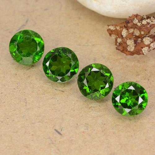 Achetez naturel 1,93ct vert diopside de chrome gems, coupe roude, en provenance russie chez gemselect. en stock, livraison internationale!