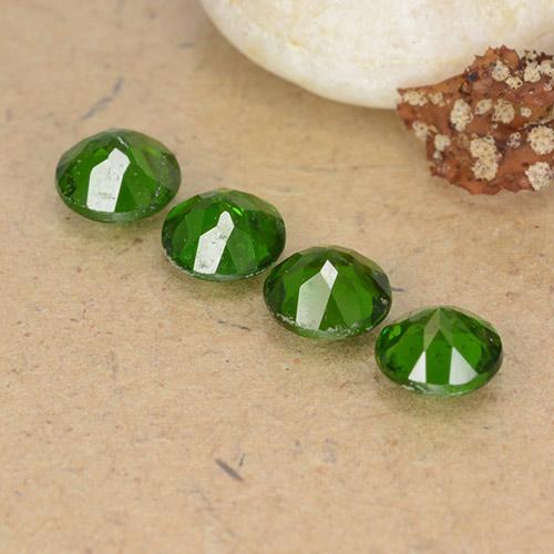 Achetez naturel 1,93ct vert diopside de chrome gems, coupe roude, en provenance russie chez gemselect. en stock, livraison internationale!