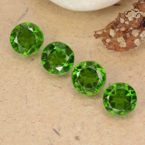 Achetez naturel 2.09ct Vert Diopside Chrome gems, Coupe roude, En provenance Russie chez GemSelect. En stock, livraison internationale!