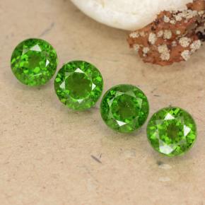 Achetez naturel 2,62ct vert diopside de chrome gems, coupe roude, en provenance russie chez gemselect. en stock, livraison internationale!