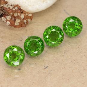 Achetez naturel 2,62ct vert diopside de chrome gems, coupe roude, en provenance russie chez gemselect. en stock, livraison internationale!