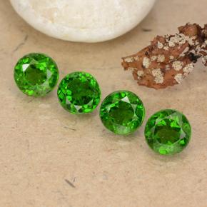 Achetez naturel 2,32ct vert diopside de chrome gems, coupe roude, en provenance russie chez gemselect. en stock, livraison internationale!