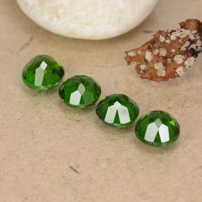 Achetez naturel 2,32ct vert diopside de chrome gems, coupe roude, en provenance russie chez gemselect. en stock, livraison internationale!