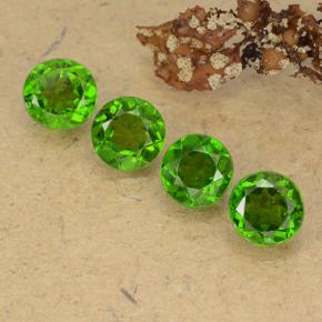 Achetez naturel 2,24ct vert diopside de chrome gems, coupe roude, en provenance russie chez gemselect. en stock, livraison internationale!