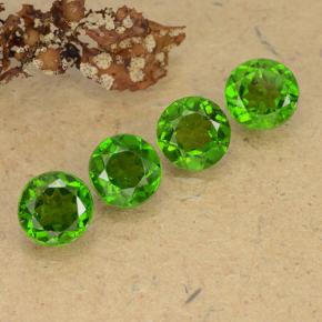 Achetez naturel 2,24ct vert diopside de chrome gems, coupe roude, en provenance russie chez gemselect. en stock, livraison internationale!