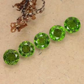 Achetez naturel 2,61ct vert diopside de chrome gems, coupe roude, en provenance russie chez gemselect. en stock, livraison internationale!