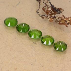 Achetez naturel 2,61ct vert diopside de chrome gems, coupe roude, en provenance russie chez gemselect. en stock, livraison internationale!
