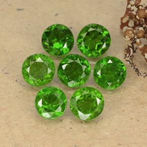 Achetez naturel 3,55ct vert diopside de chrome gems, coupe roude, en provenance russie chez gemselect. en stock, livraison internationale!