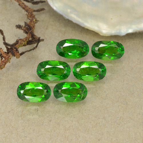 Achetez naturel 1,63ct vert diopside de chrome gems, coupe ovale, en provenance russie chez gemselect. en stock, livraison internationale!